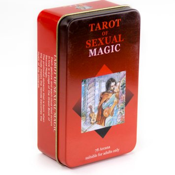 Таро Магия Наслаждений (в жестяной коробочке, с красным срезом) 12336 фото