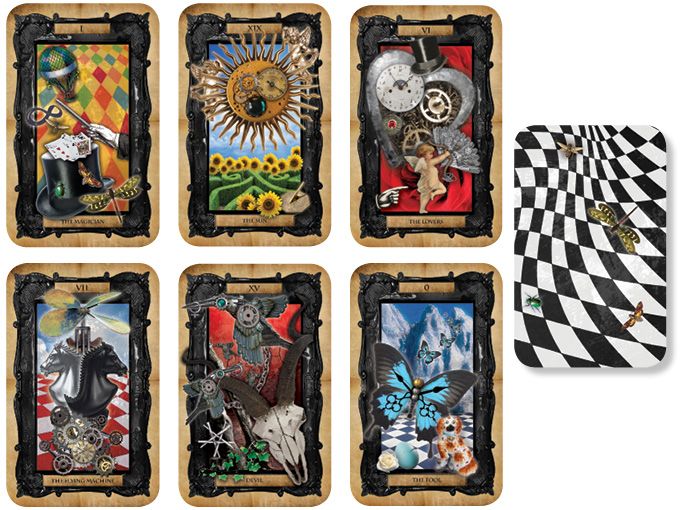 The Victorian Steampunk Tarot | Вікторіанське Таро Стімпанк 102466 фото