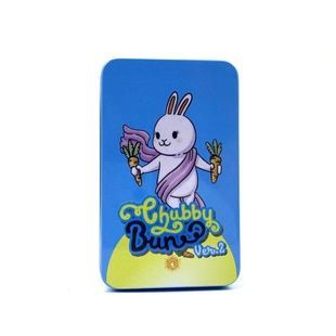 Chubby Bun Tarot | Таро Щекастого Кролика (в жерстяній коробочці, з бузковим зрізом) 111916 фото