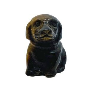 Фігурка собачка тигрове око fig219 фото