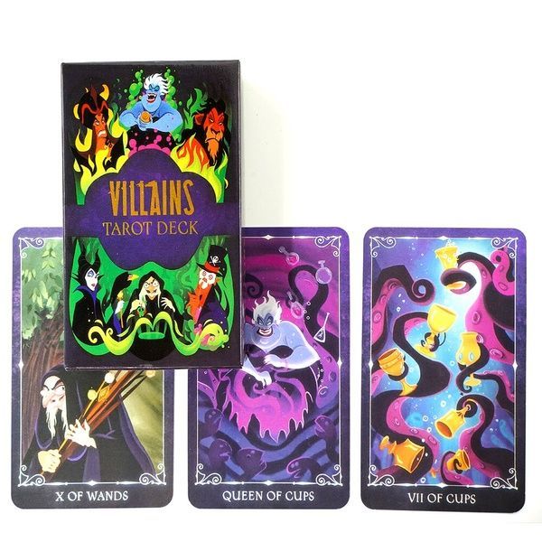 Villains Tarot | Таро Злодєєв (зменшена) 116824 фото