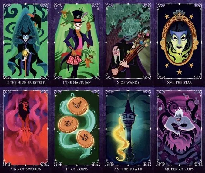 Villains Tarot | Таро Злодєєв (зменшена) 116824 фото