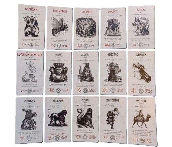 Occult Tarot | Оккультное Таро в жестяной коробочке 81163 фото