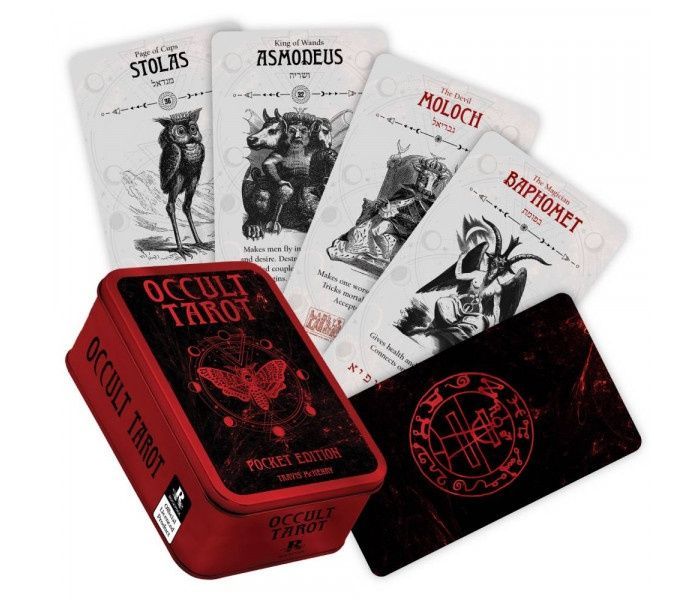 Occult Tarot | Оккультное Таро в жестяной коробочке 81163 фото