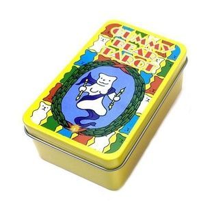 Gummy Bear Tarot | Таро Мішек Гаммі (в жерстяній коробочці, з оранжевим зрізом) 111991 фото