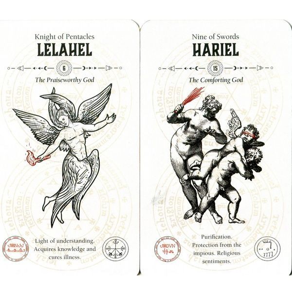 Angel Tarot (Travis McHenry) | Таро Ангелов в жестяной коробочке 81158 фото