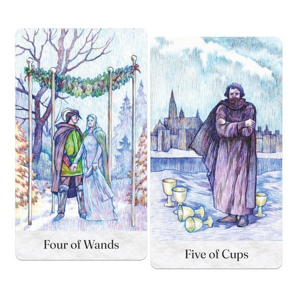 Winter in Carolingia Tarot | Таро Зима в Каролингии 140486 фото