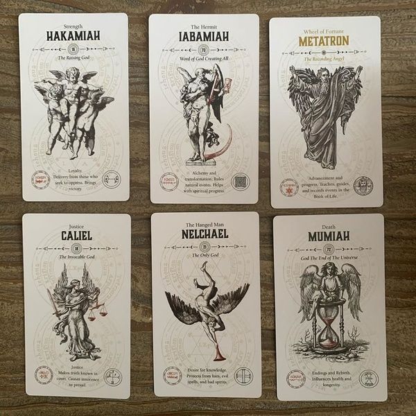 Angel Tarot (Travis McHenry) | Таро Ангелов в жестяной коробочке 81158 фото