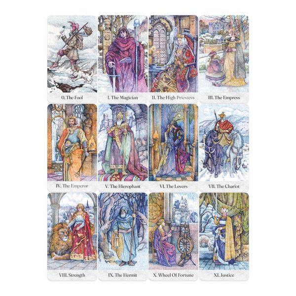 Winter in Carolingia Tarot | Таро Зима в Каролингии 140486 фото