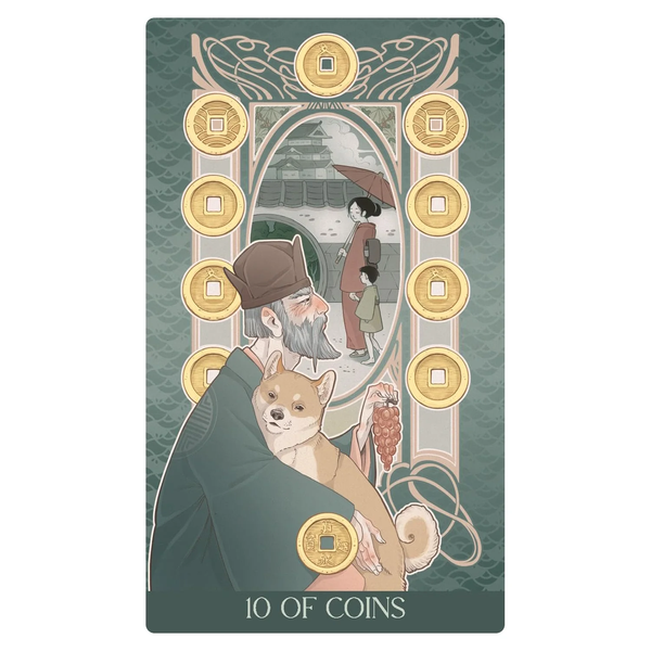 Japanese Art Nouveau Tarot | Таро Японское Ар Нуво 110359 фото
