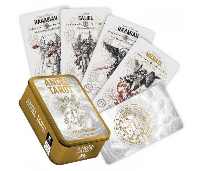 Angel Tarot (Travis McHenry) | Таро Ангелов в жестяной коробочке 81158 фото