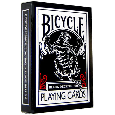 Покерные карты Bicycle Black Tiger Deck