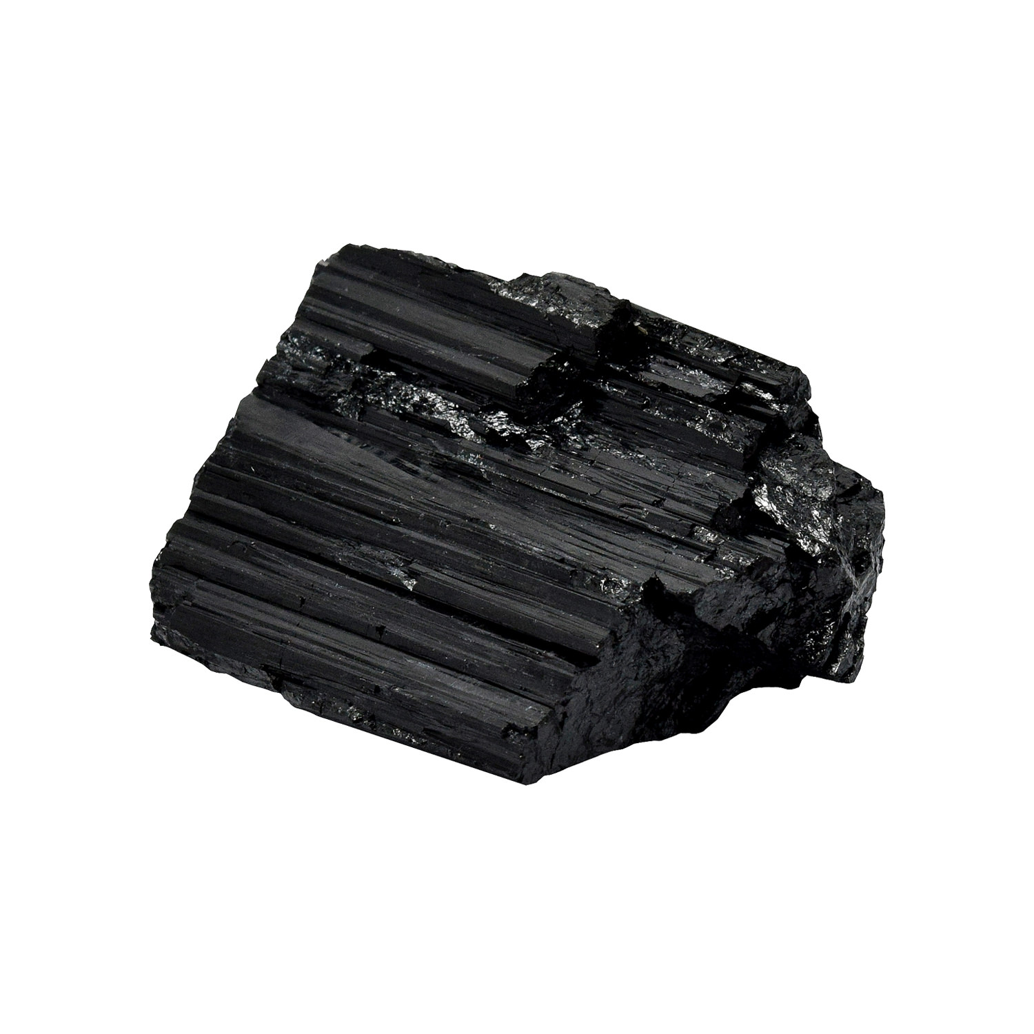 Черный турмалин (необработанный камень), 2-3 см