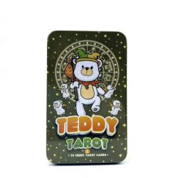 Chubby Bun Tarot | Таро Щекастого Кролика (в жестяной коробочке, с сиреневым срезом) (Копировать)