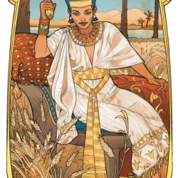 Egyptian Art Nouveau Tarot | Египетское Таро Ар Нуво